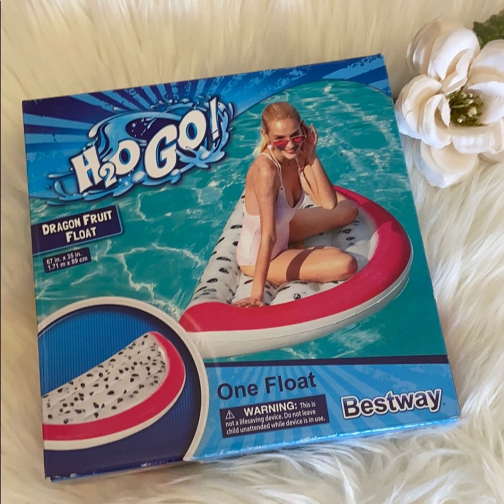 H2O GO pool float Dragon Fruit NEW